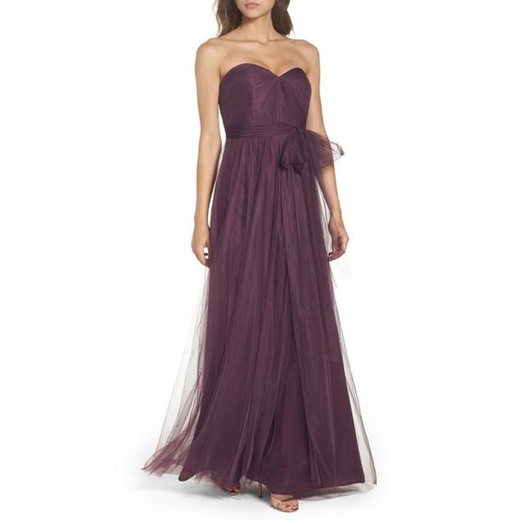 Jenny Yoo Lilac convertible bridesmaid gown size 8 - Picture 7 of 9